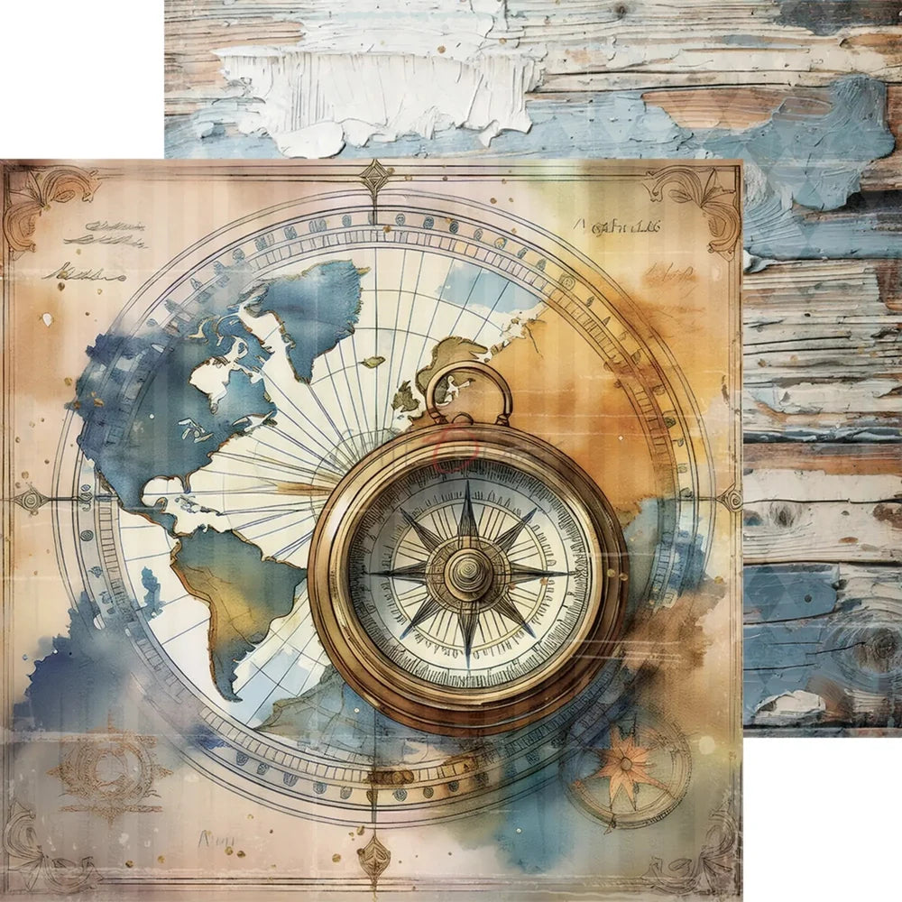 Craft O'Clock -  Summer Adventures 8"x 8" Paper Collection Pack