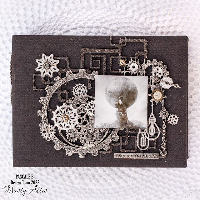 Dusty Attic - Chipboard - Geo Panel #3