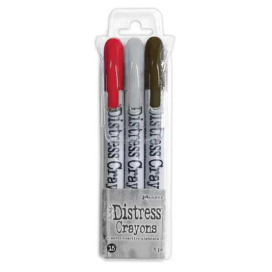 Tim Holtz - Distress Crayons -  Set # 15