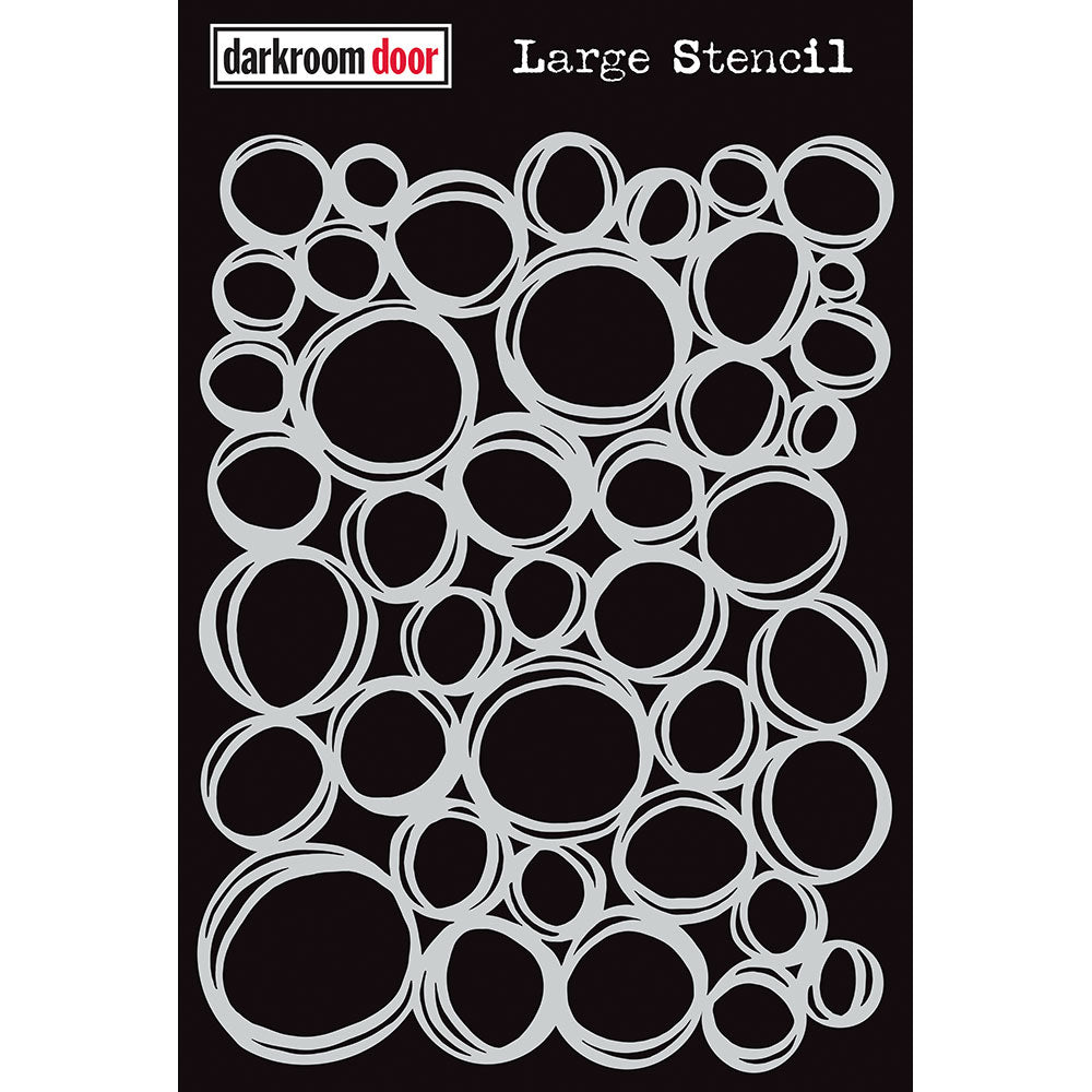 Stencil - Darkroom Door - Circles (Large)
