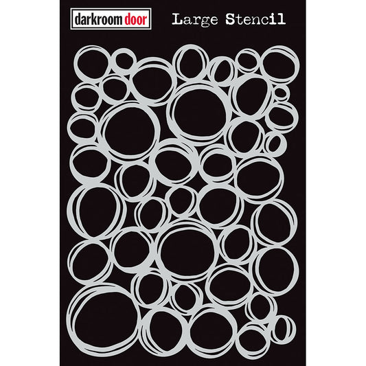 Stencil - Darkroom Door - Circles (Large)