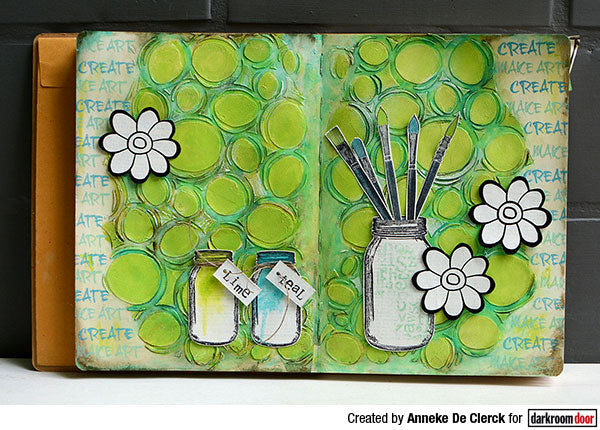 Stencil - Darkroom Door - Circles (Large)