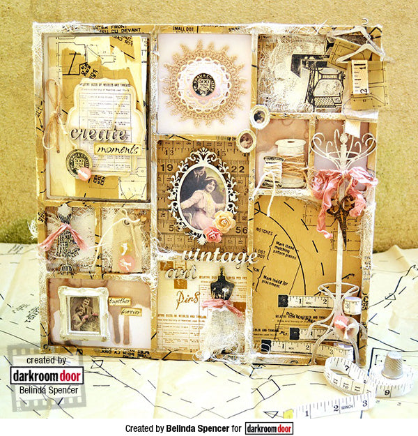 Rubber Stamp - Darkroom Door - Dressmaker