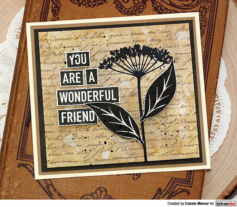 Rubber Stamp - Darkroom Door - You Are Everything