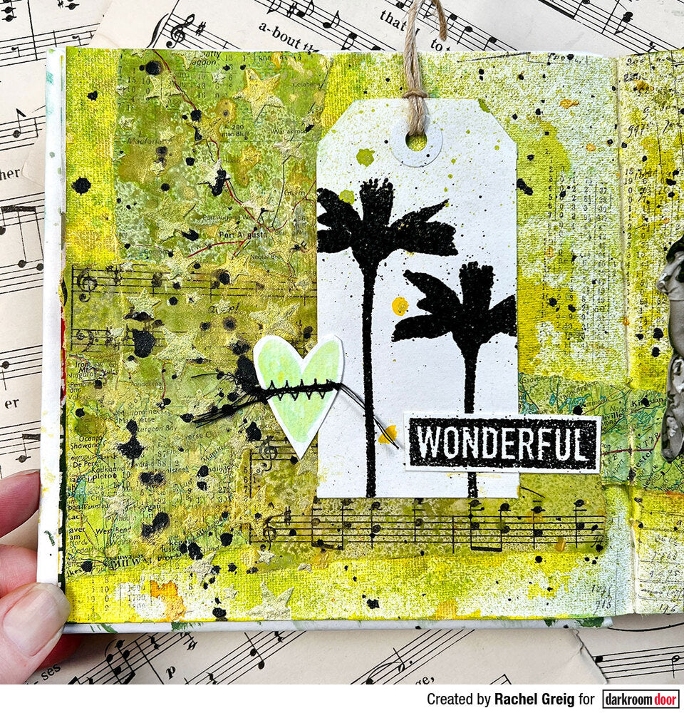 Rubber Stamp - Darkroom Door - You Are Everything