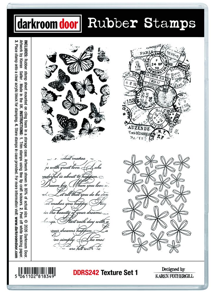 Rubber Stamp - Darkroom Door - Texture Set 1