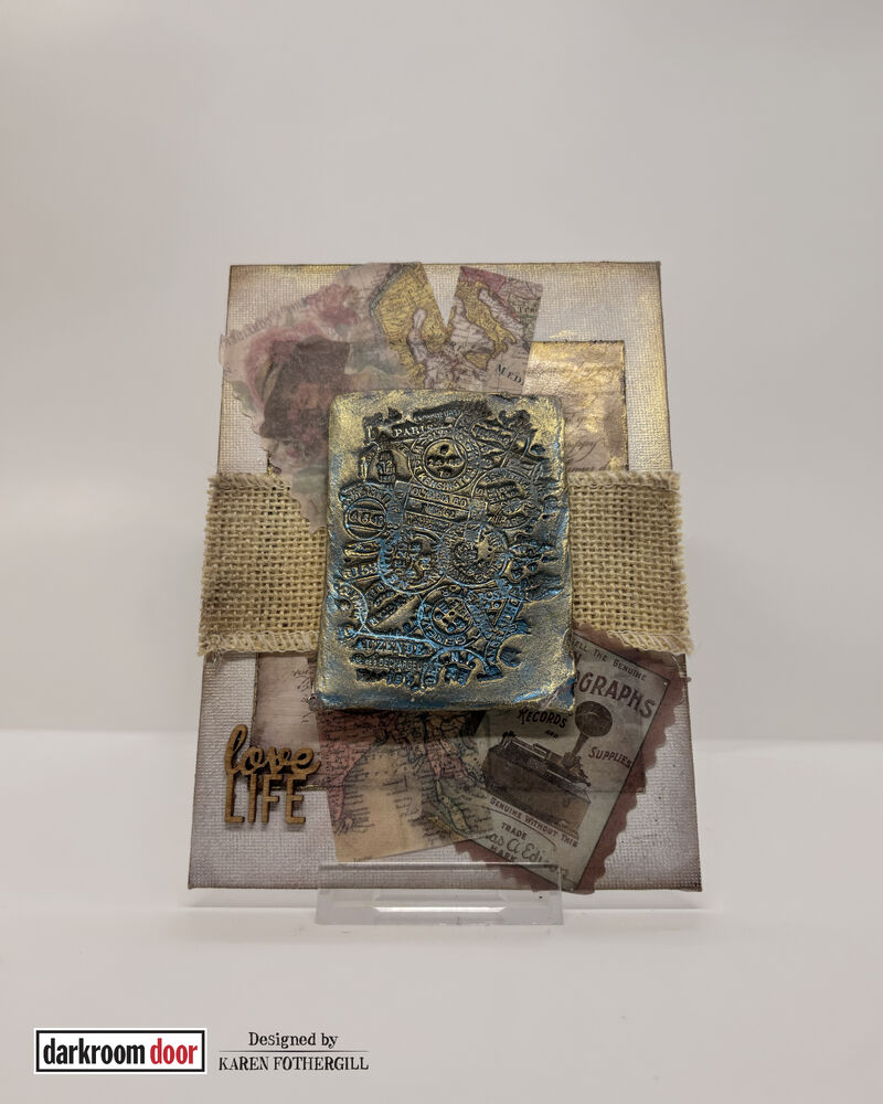 Rubber Stamp - Darkroom Door - Texture Set 1