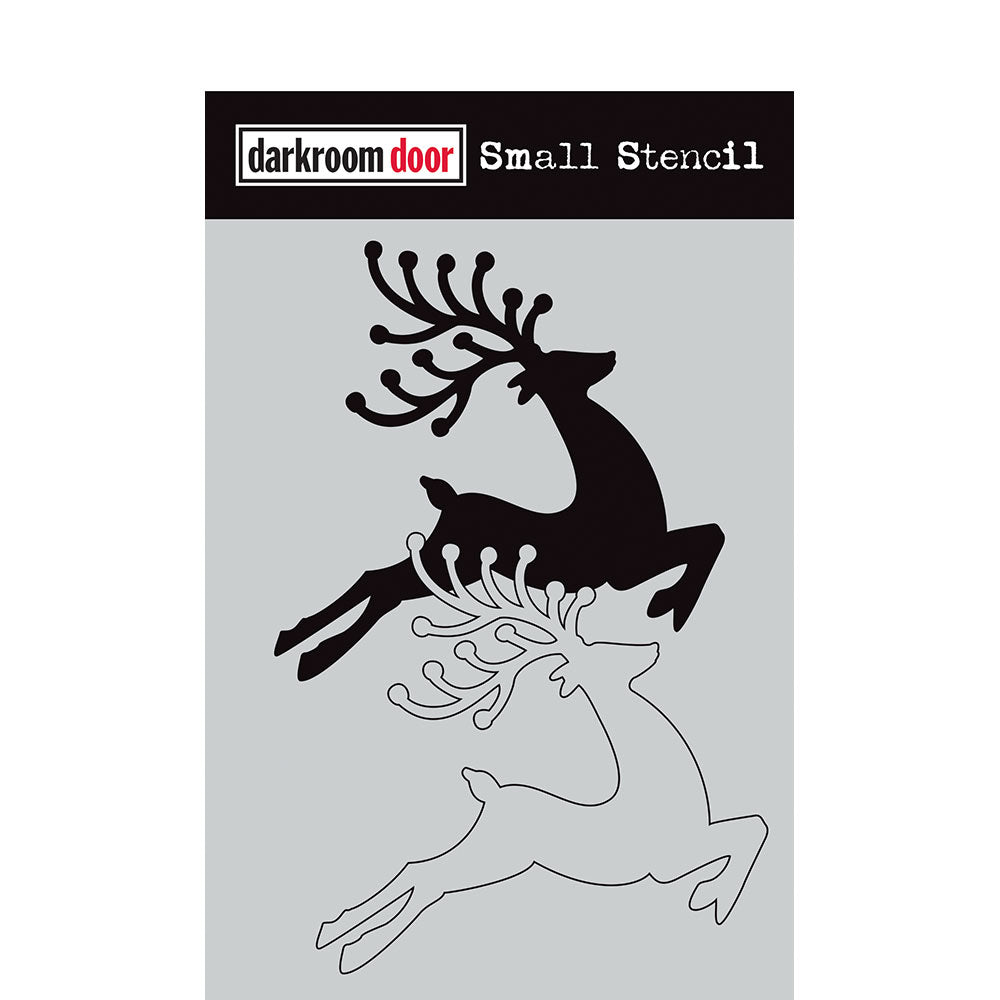 Stencil - Darkroom Door - Reindeer