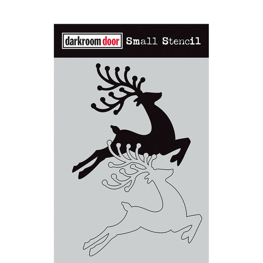 Stencil - Darkroom Door - Reindeer