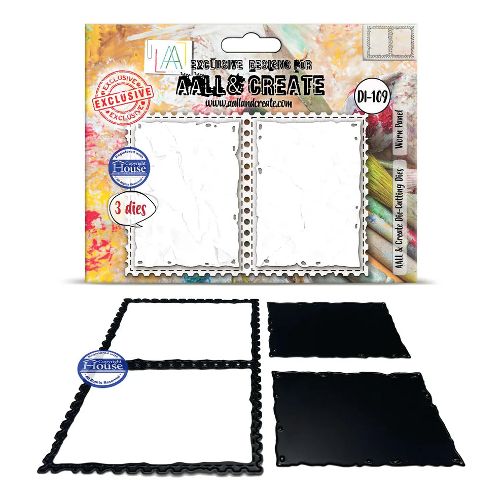 AALL & CREATE - Cutting Dies  - Worn Panel - #109