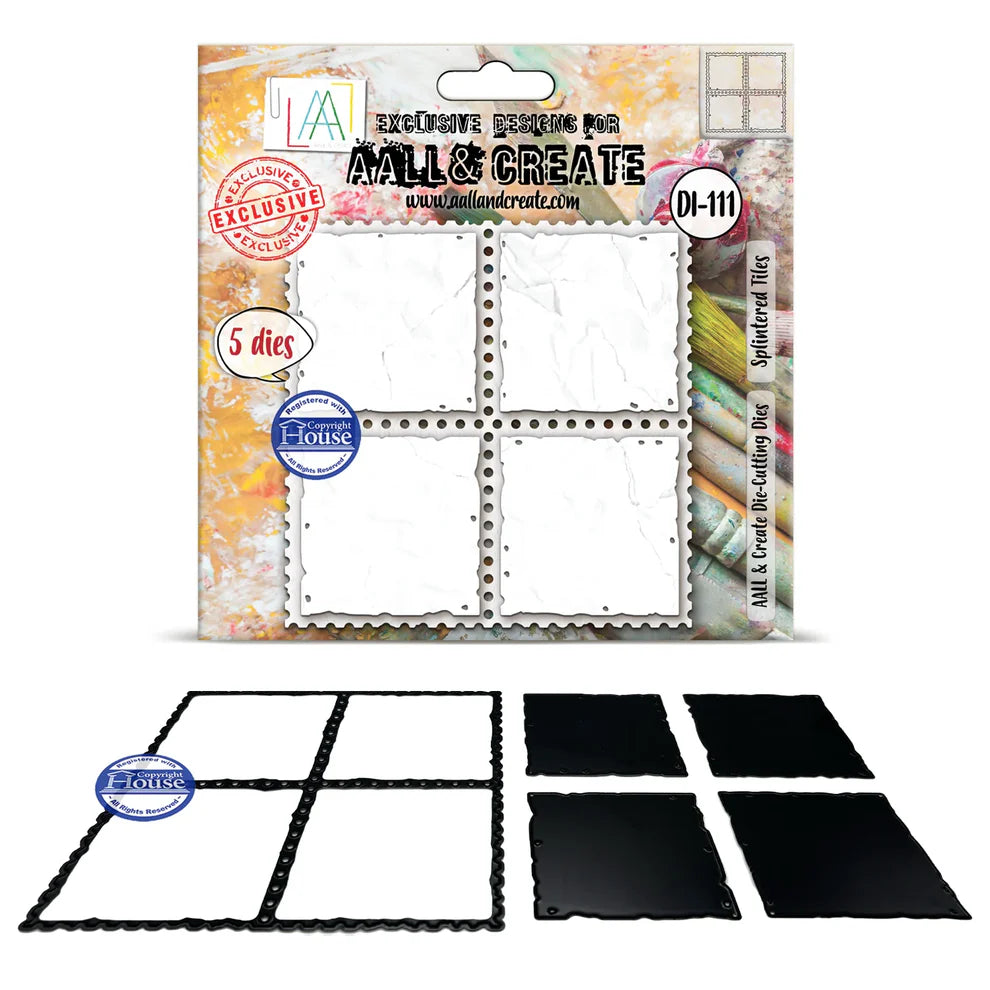 AALL & CREATE - Cutting Dies  - Splintered Tiles - #111