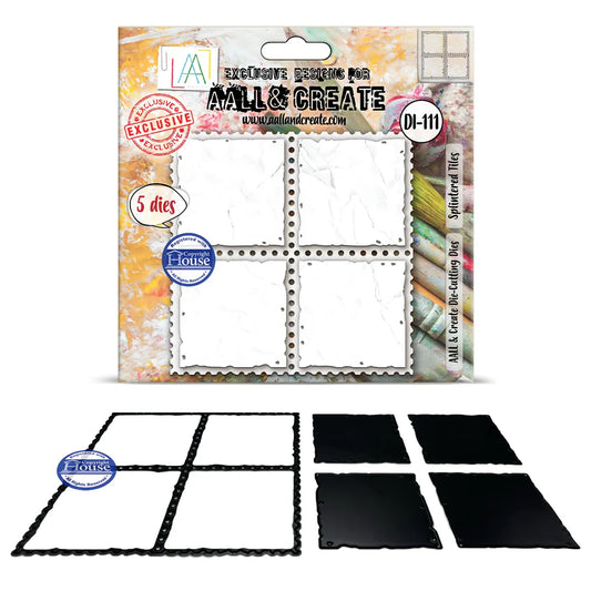 AALL & CREATE - Cutting Dies  - Splintered Tiles - #111