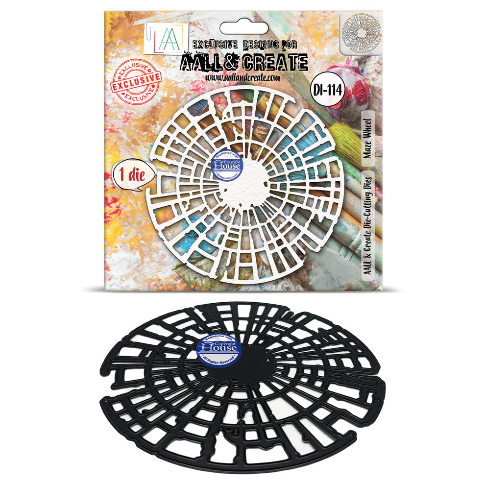 AALL & CREATE - Cutting Dies  - Maze Wheel # DI-114