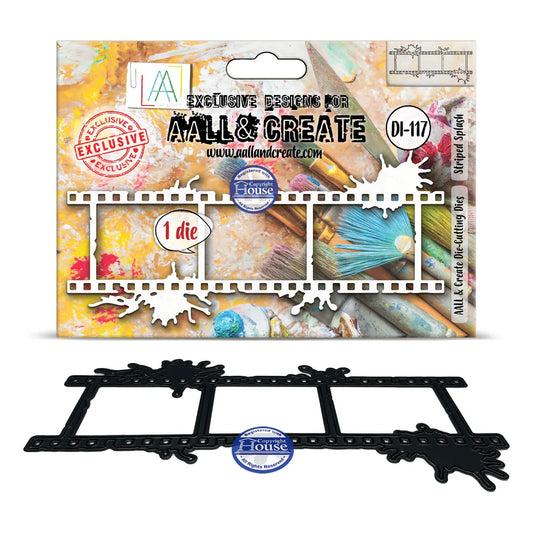 AALL & CREATE - Cutting Dies  - Striped Splash # DI-117