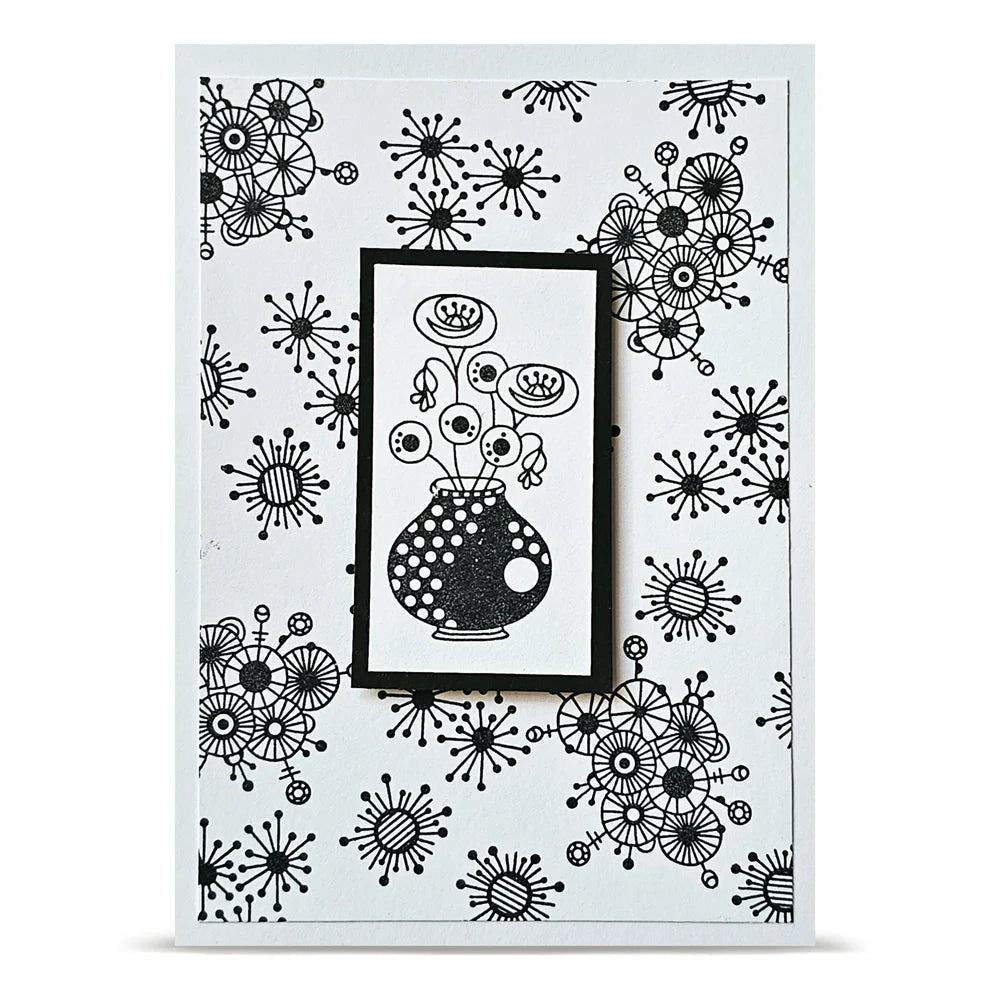 AALL & CREATE - A6 Stamps -Funny Coquelicots #1477