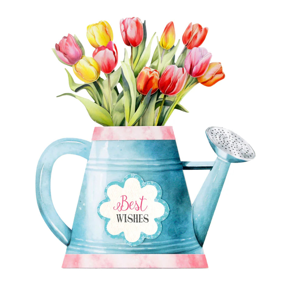 Katy Sue - Die Cut 3D decoupage - Daffodil, Tulip & Poppy Bouquet