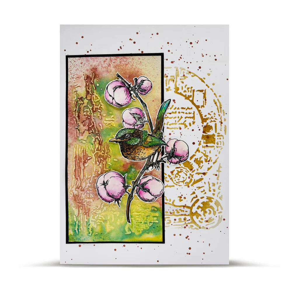 AALL & CREATE - 6X6  Stencil  - Nebula Nexus # PC - 245