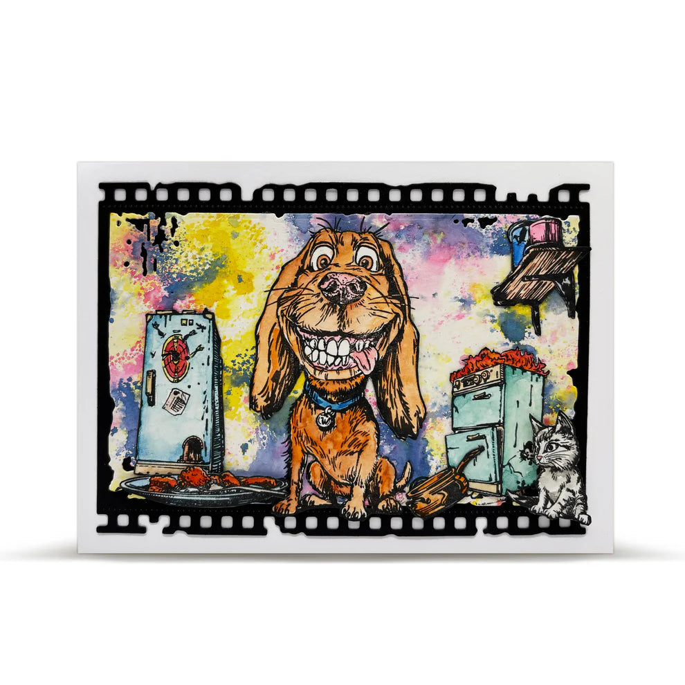 AALL & CREATE - A6 Stamps - The Ruff Life #1271