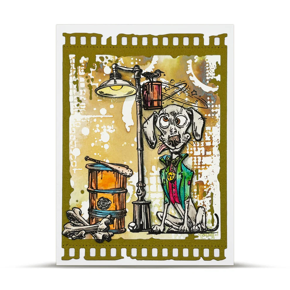 AALL & CREATE - A6 Stamps - Wacky Woof Tales #1270