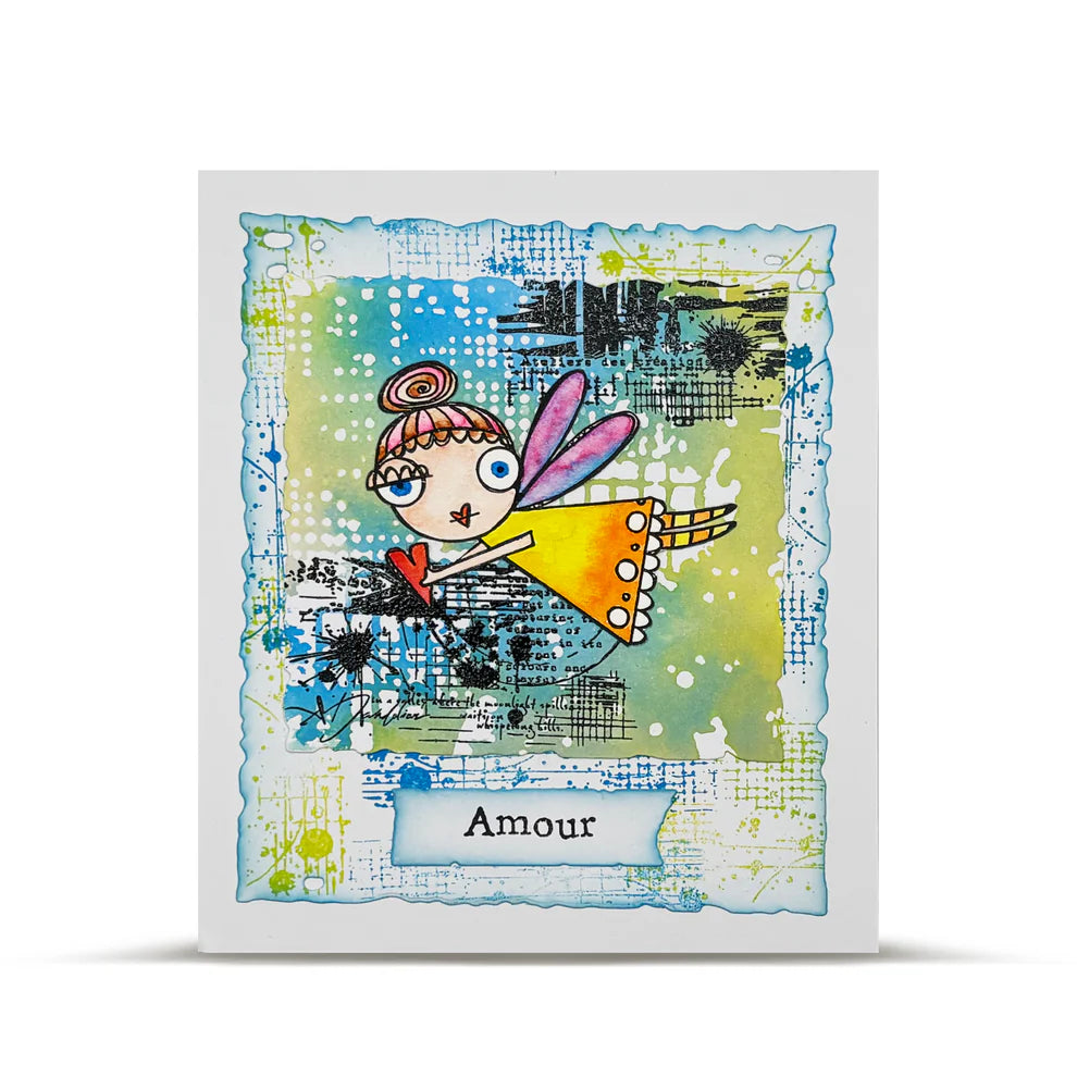 AALL & CREATE - A7 Stamps - Midnight Arcs #1266