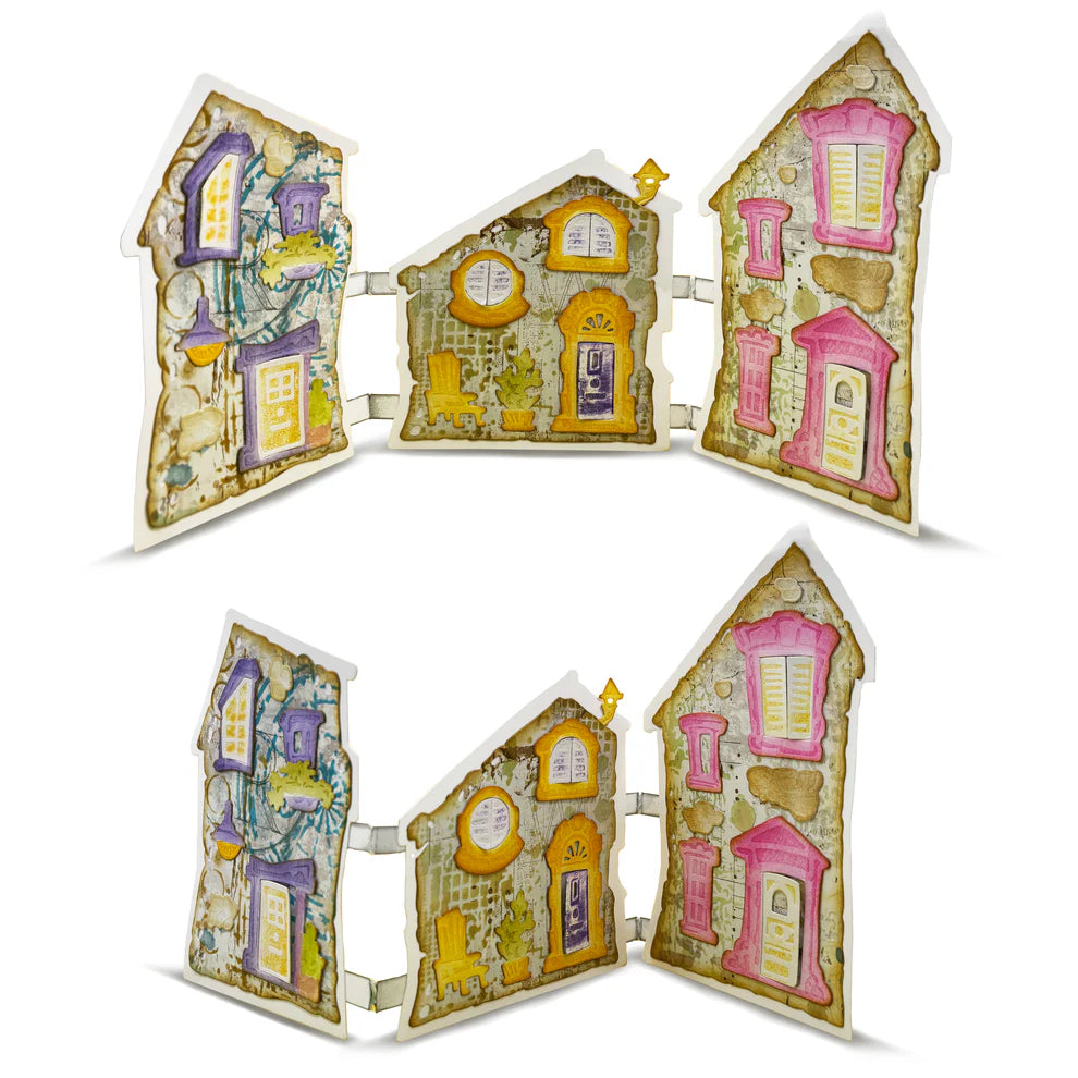 AALL & CREATE - Cutting Dies  - Topsy-Turvy Home #DI-99