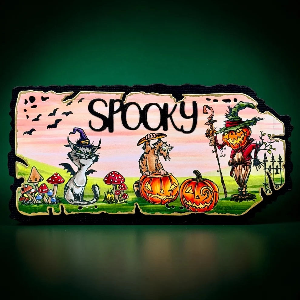 AALL & CREATE - A6 Stamps - Scarecrow Hollow TP - 1507