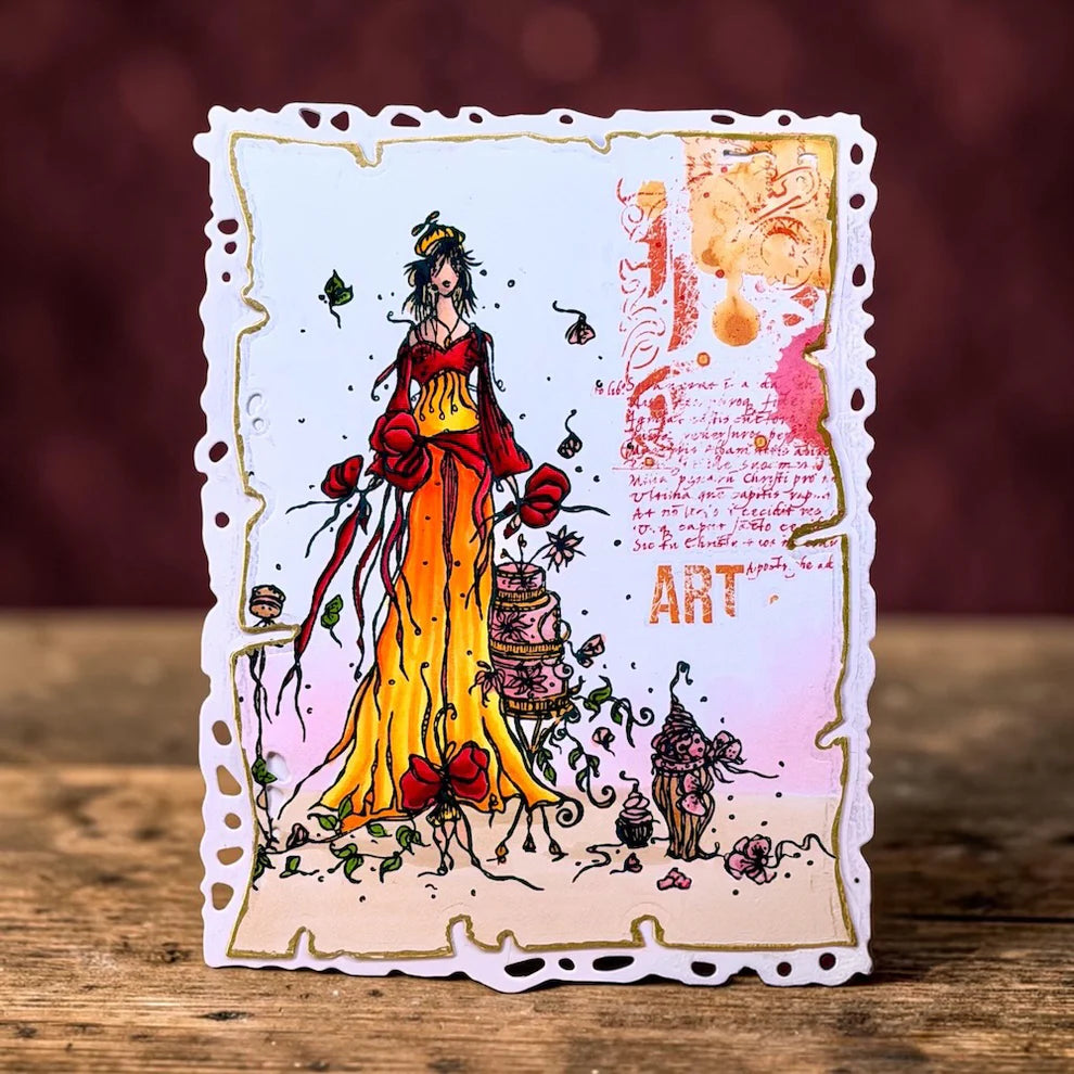 AALL & CREATE - A6 Stamps -Sugar Atelier # 1482