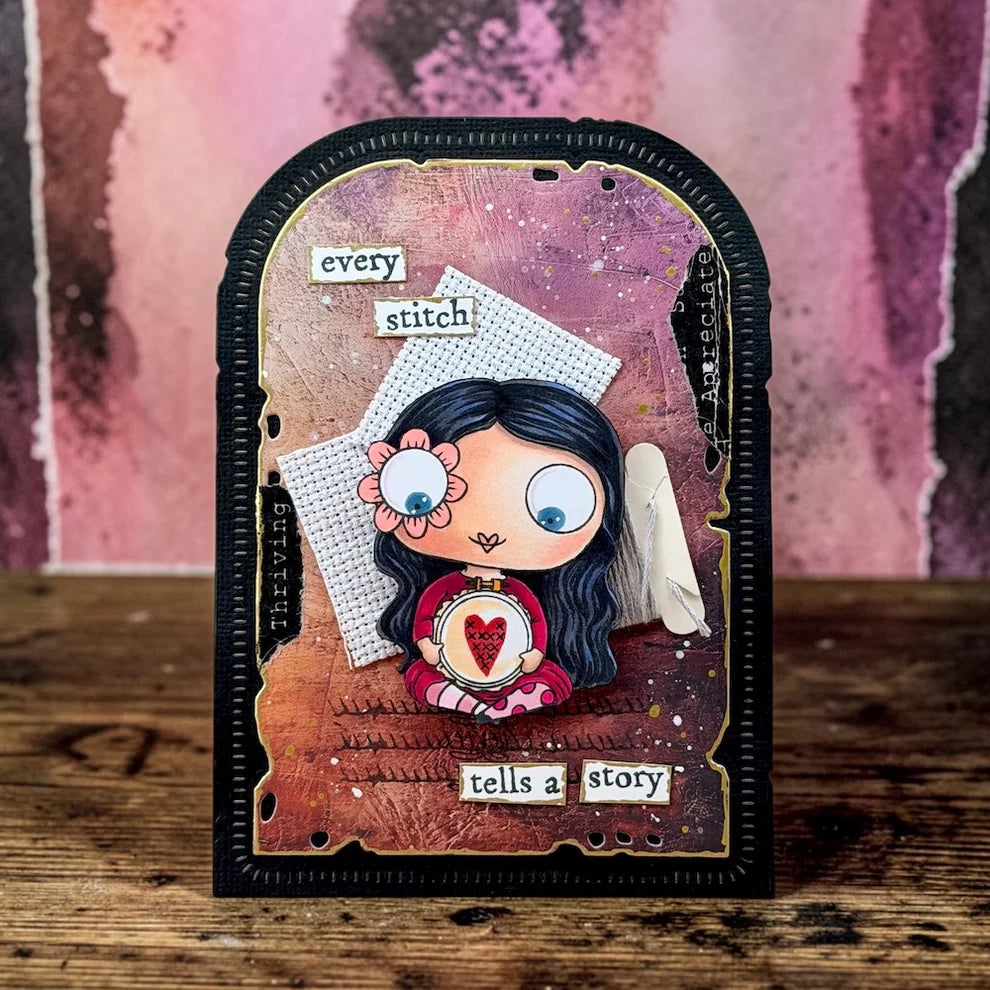 AALL & CREATE - A7 Stamps - The stitcher  #1501