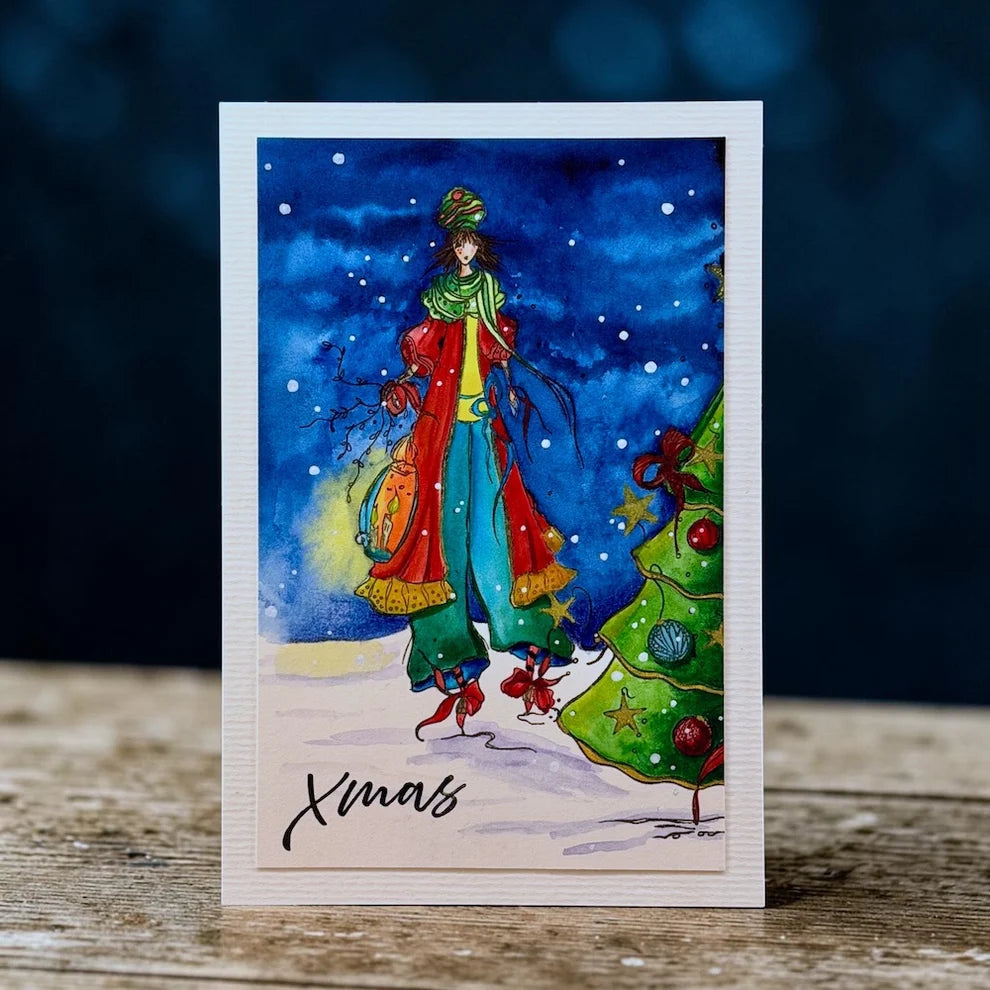 AALL & CREATE - A7 Stamps - Floating Fir TP - 1471