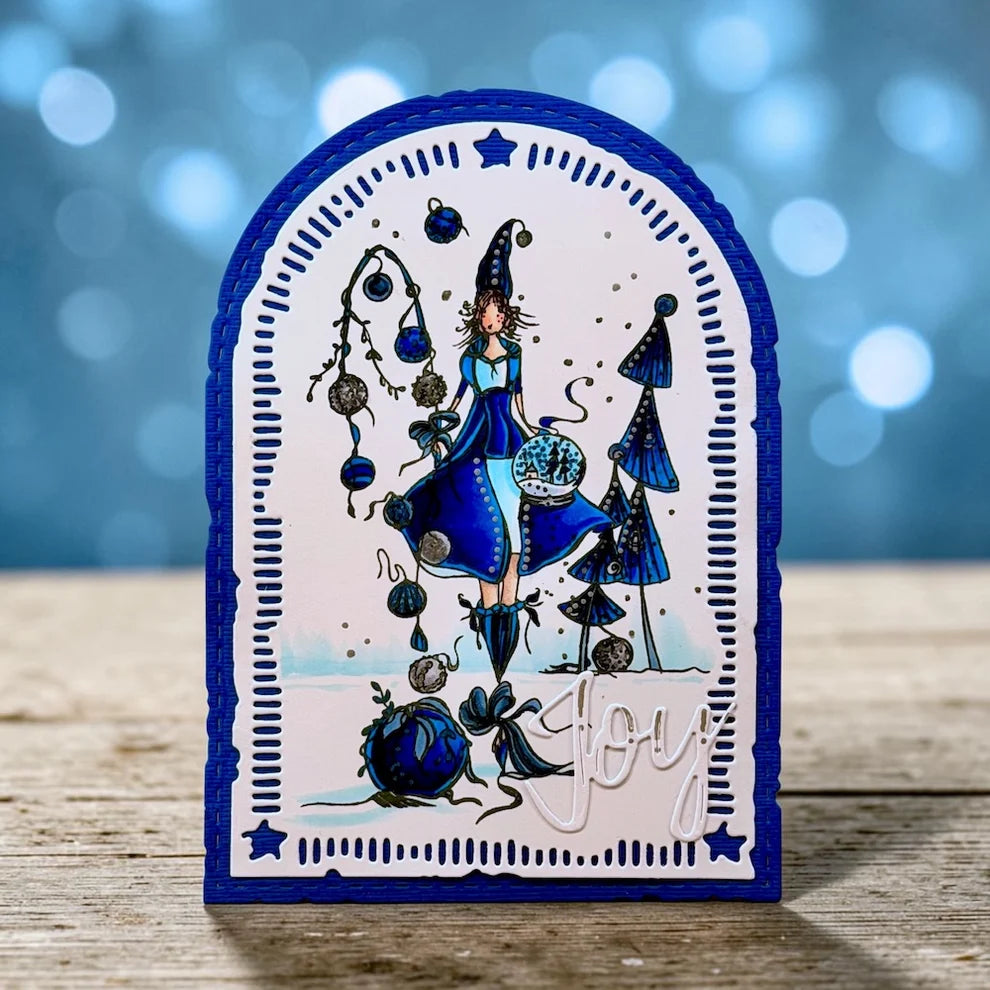 AALL & CREATE - A7 Stamps - Baubles Of Season TP - 1469