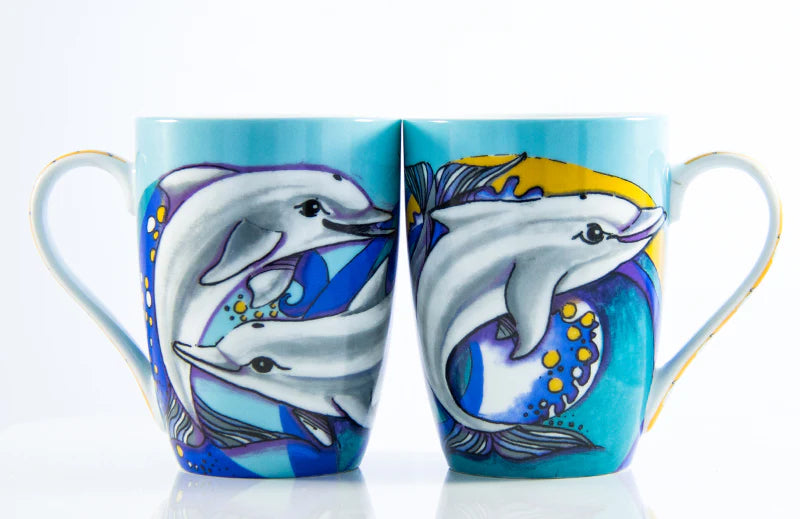 Libby Sheppard -  Dolphin Mug
