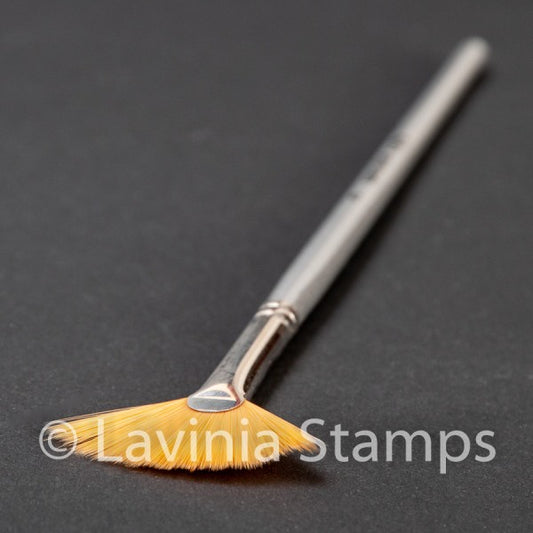Lavivia Stamps - Synthetic Fan Brush
