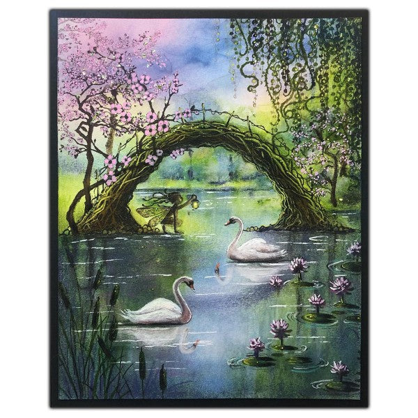 Lavinia Stamps - Swans