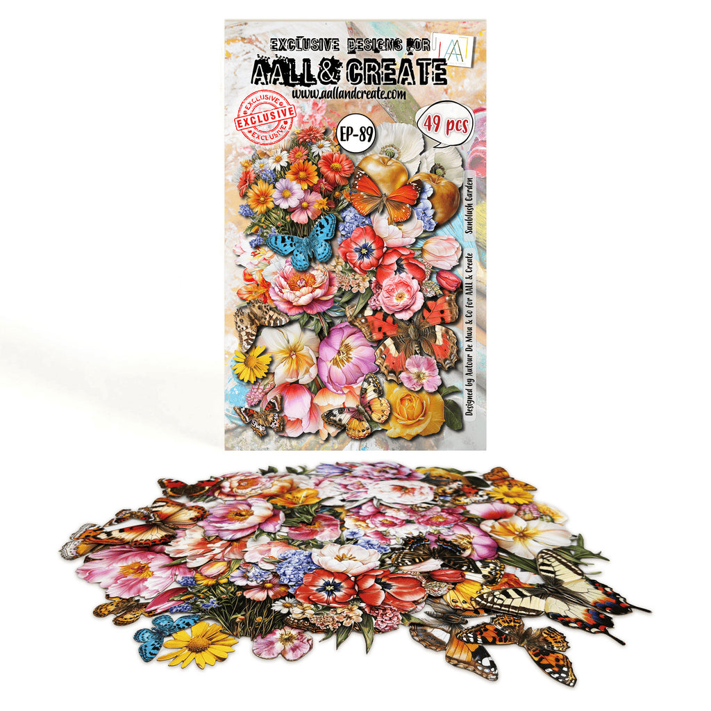 AALL & CREATE - Ephemera Die Cuts  - Sunblush Garden #EP-89