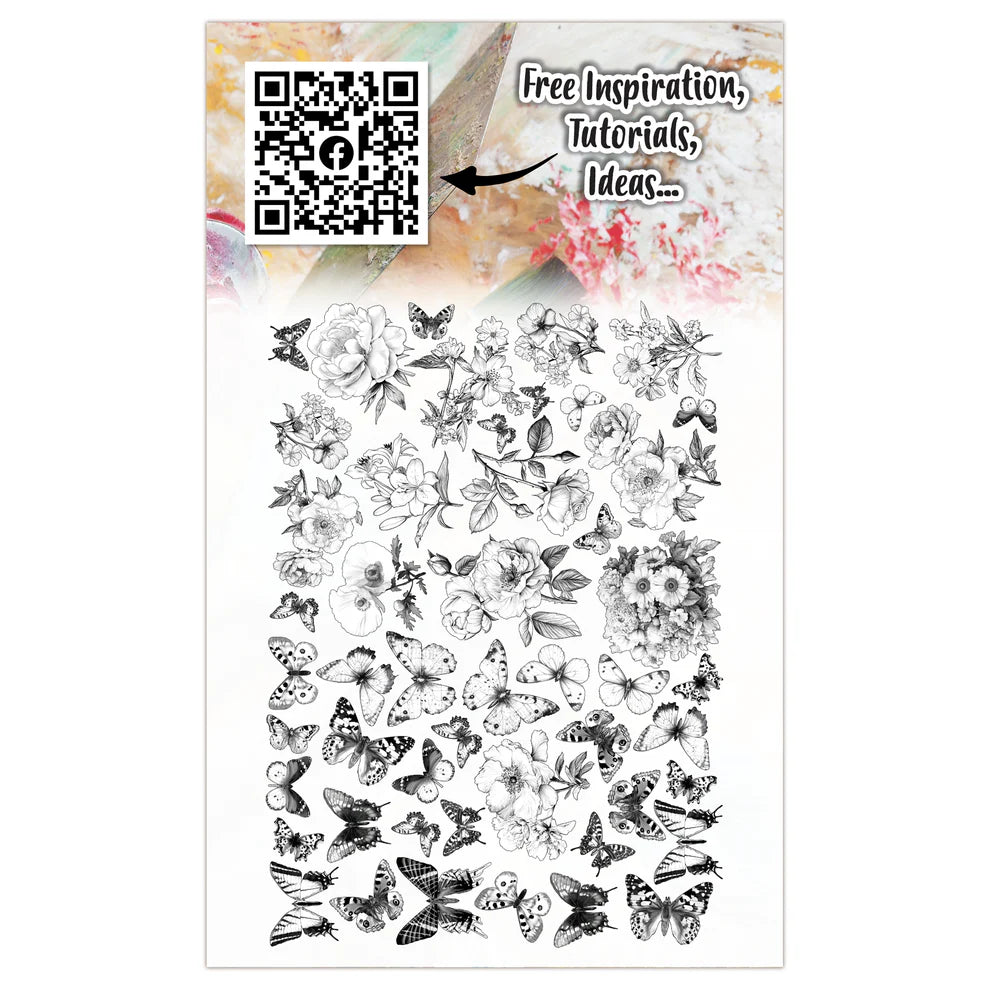 AALL & CREATE - Ephemera Die Cuts  - Anemone Whispers  #EP-92