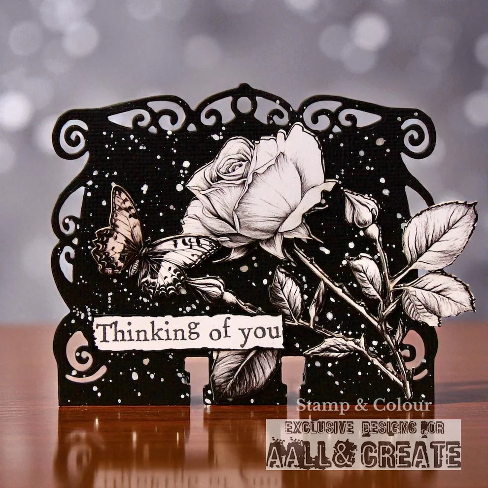 AALL & CREATE - Ephemera Die Cuts  - Anemone Whispers  #EP-92