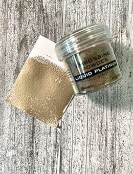 Ranger - Embossing Powder - Liquid Platinum
