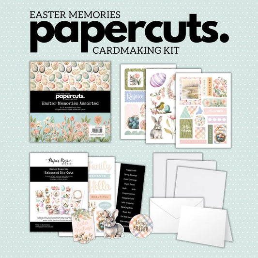 Paper Rose - Papercuts Card Making Kits - Easter Memories