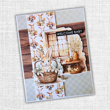 Paper Rose - Papercuts Card Making Kits - February 2025 Vintage Easter