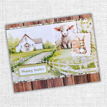 Paper Rose - Papercuts Card Making Kits - February 2025 Vintage Easter