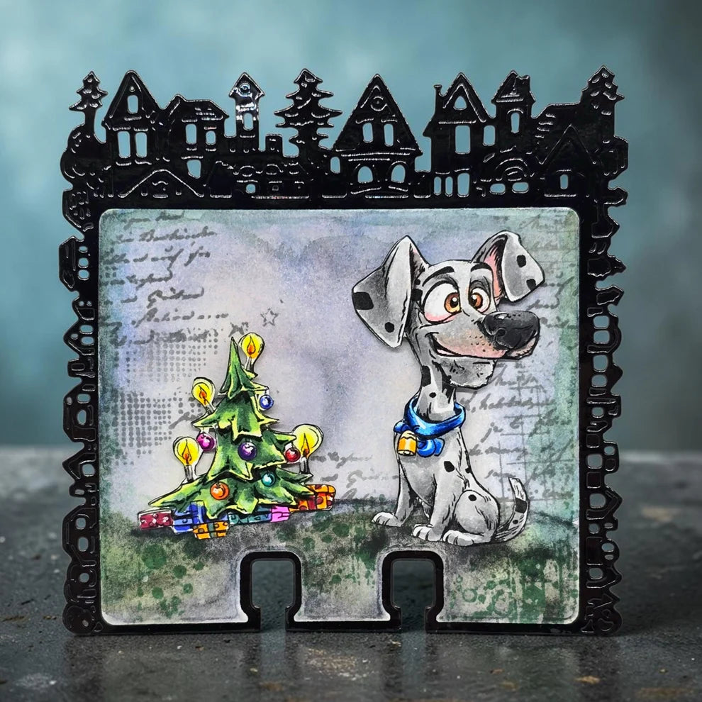 AALL & CREATE - A6 Stamps -Chickmas Chaos # 1494