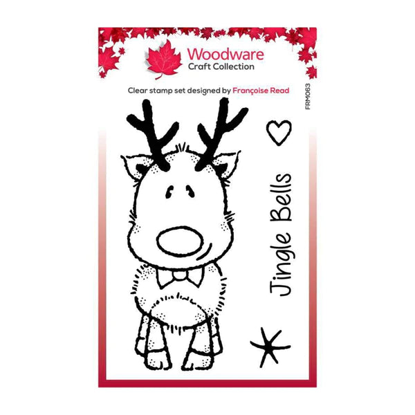 Woodware Craft Collection -Mini Rudolph – 10Cats
