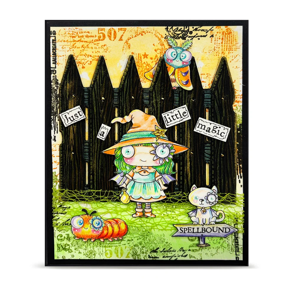 AALL & CREATE - A7 Stamps - Spellbound #1424