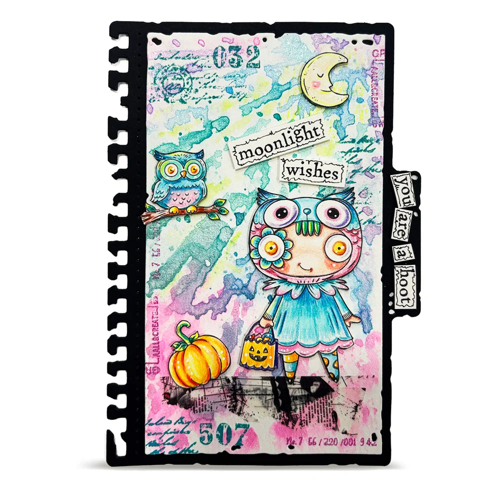 AALL & CREATE - A7 Stamps - Moonlight Wishes #1421