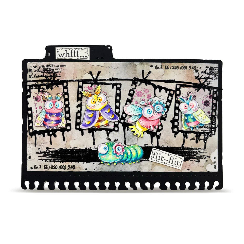 AALL & CREATE - A7 Stamps - Whiff 'n Wings #1417