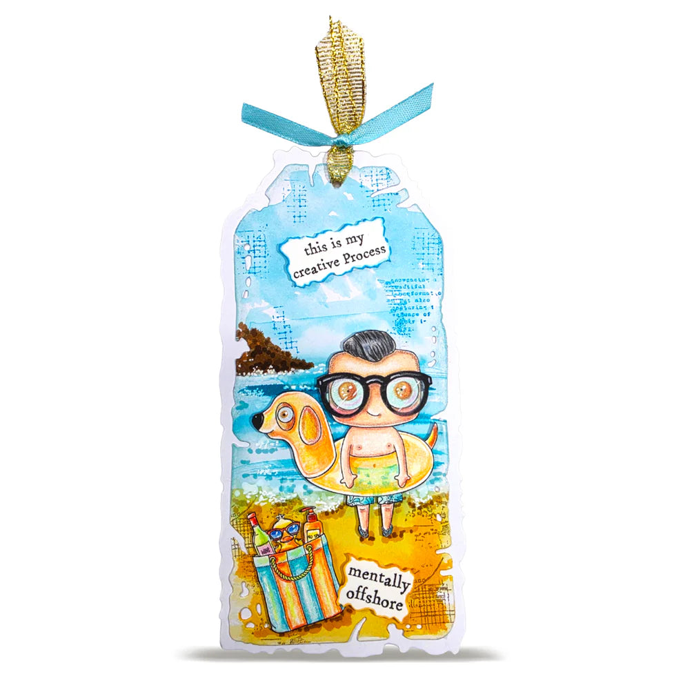 AALL & CREATE - A7 Stamps - Floatie Abs #1451