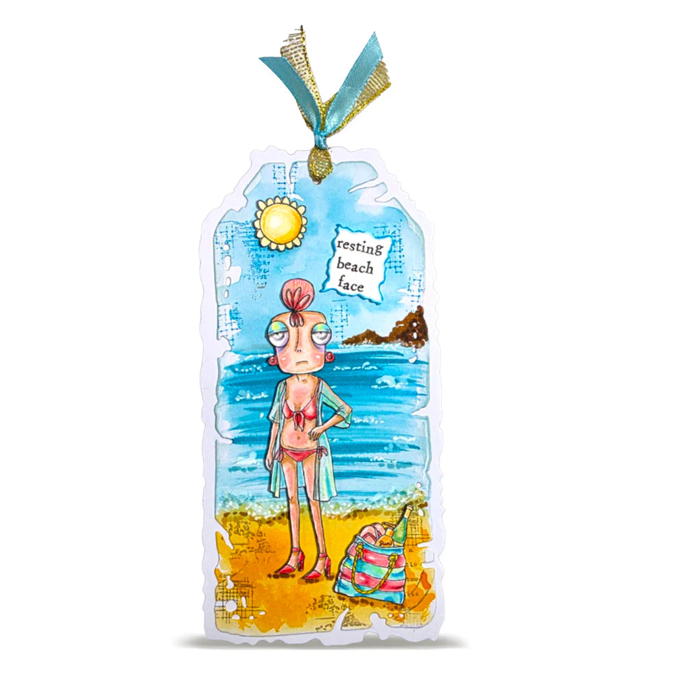 AALL & CREATE - A7 Stamps - Salty Dee  #1439