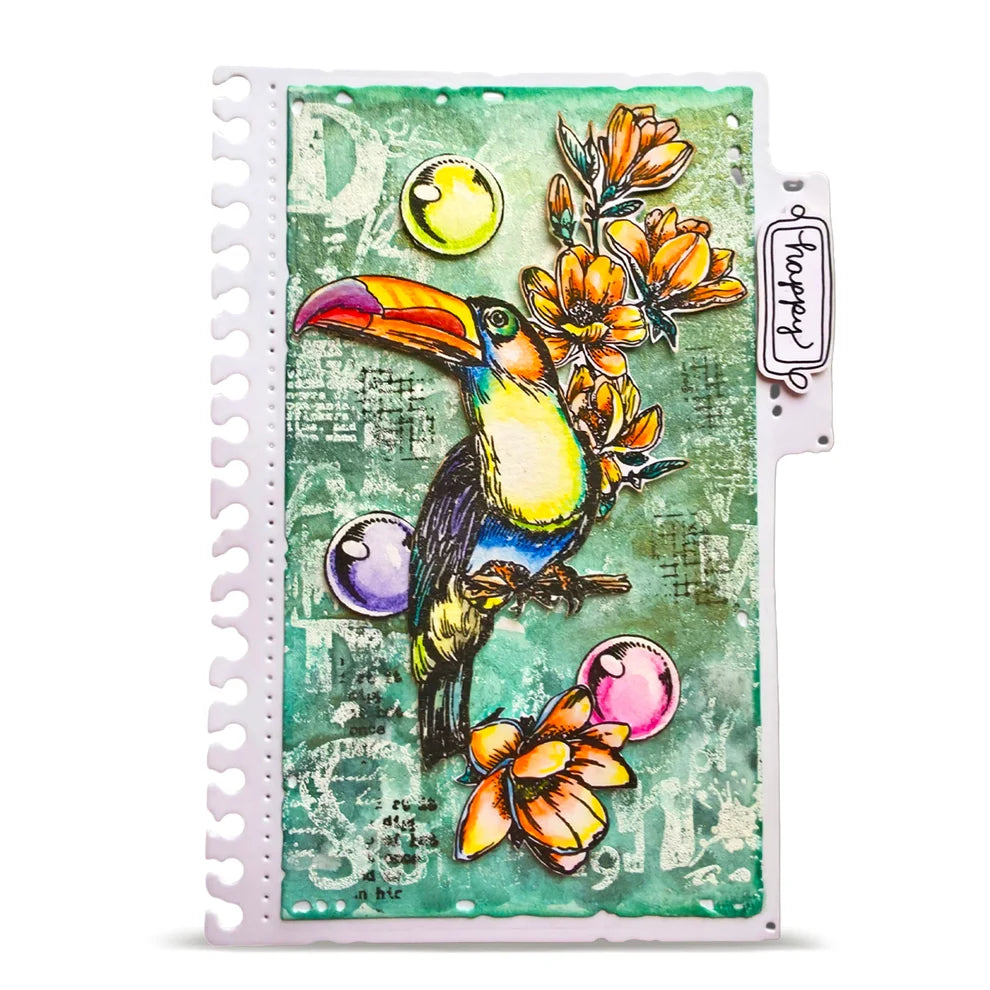 AALL & CREATE - A6 Stamps - Bubbly Toucan TP #1347