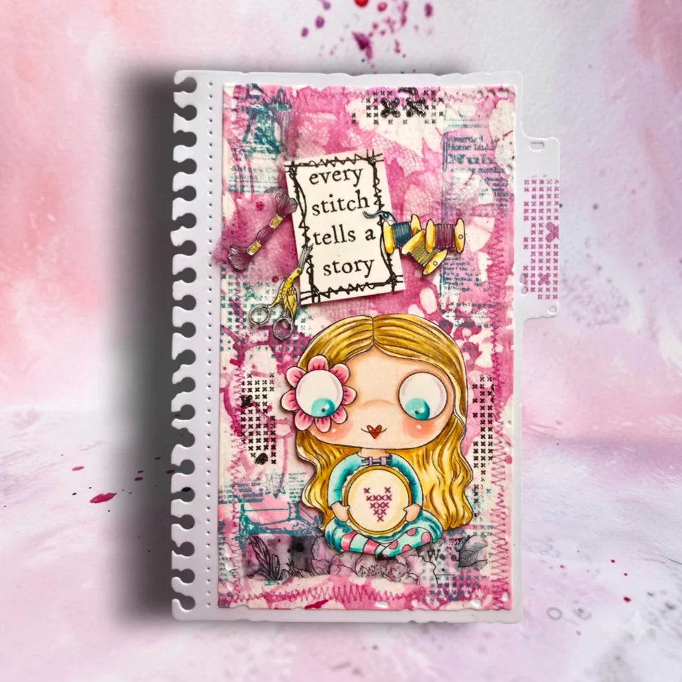 AALL & CREATE - A7 Stamps - The stitcher  #1501