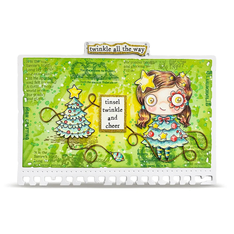 AALL & CREATE - A7 Stamps -Sparkle Season #1393